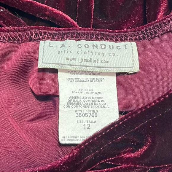 Vintage la conduct velvet dress - Picture 9 of 9